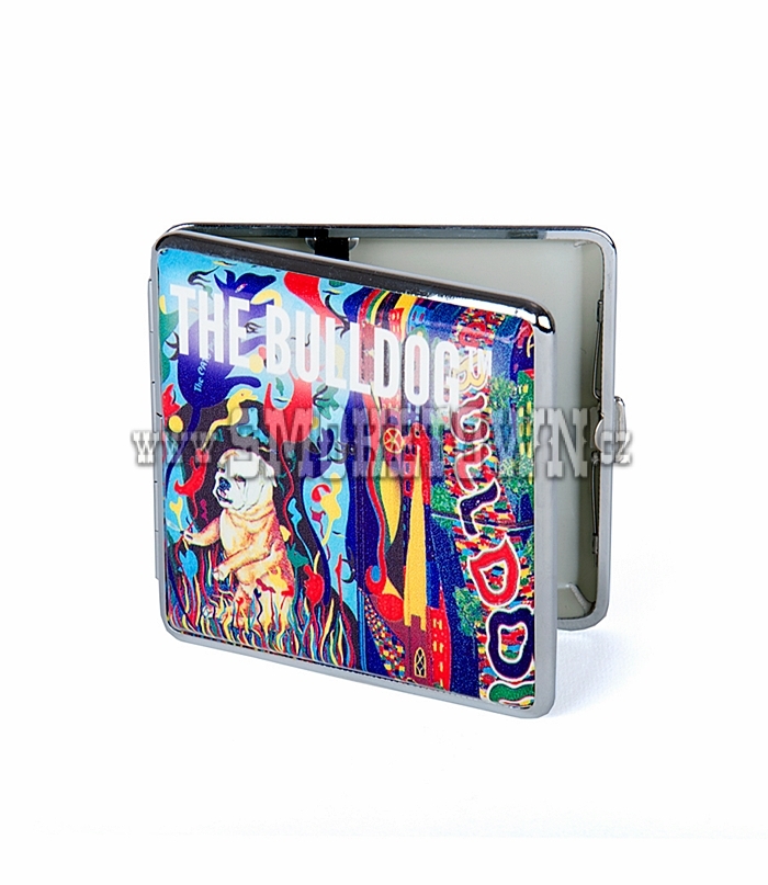 The Bulldog Cigarette Case Art