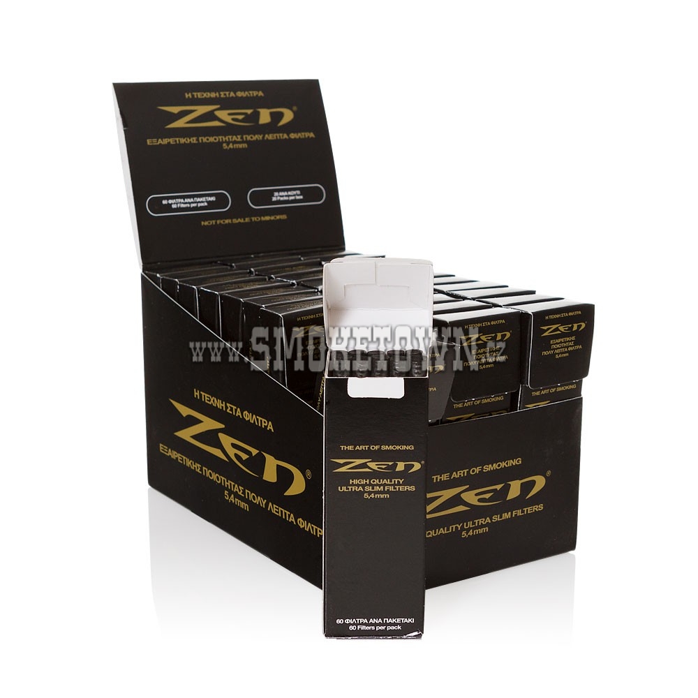 ZEN Super Slim Filters Black