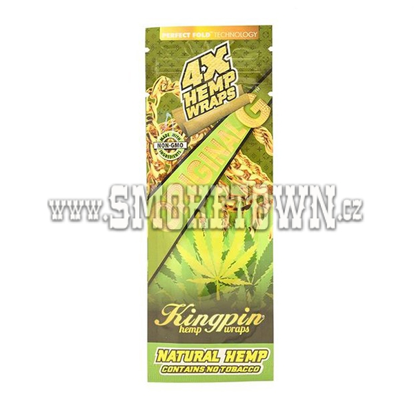 Kingpin Hemp Wraps Original G 4 ks