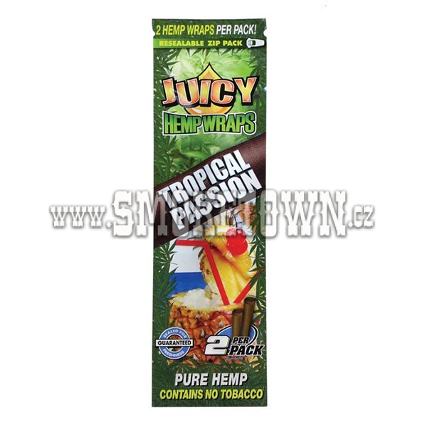 Juicy Hemp Wraps Tropical Passion