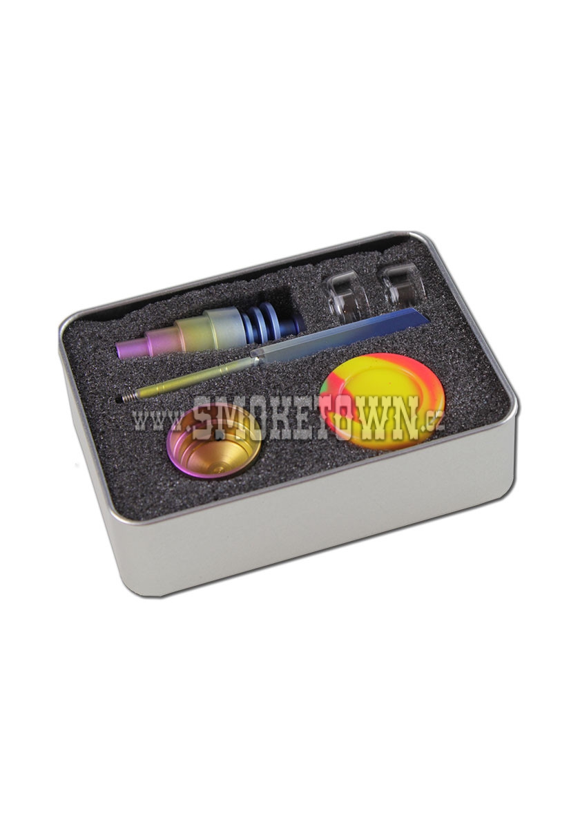 Titanium Nail Set Oil Colour Dabber 2