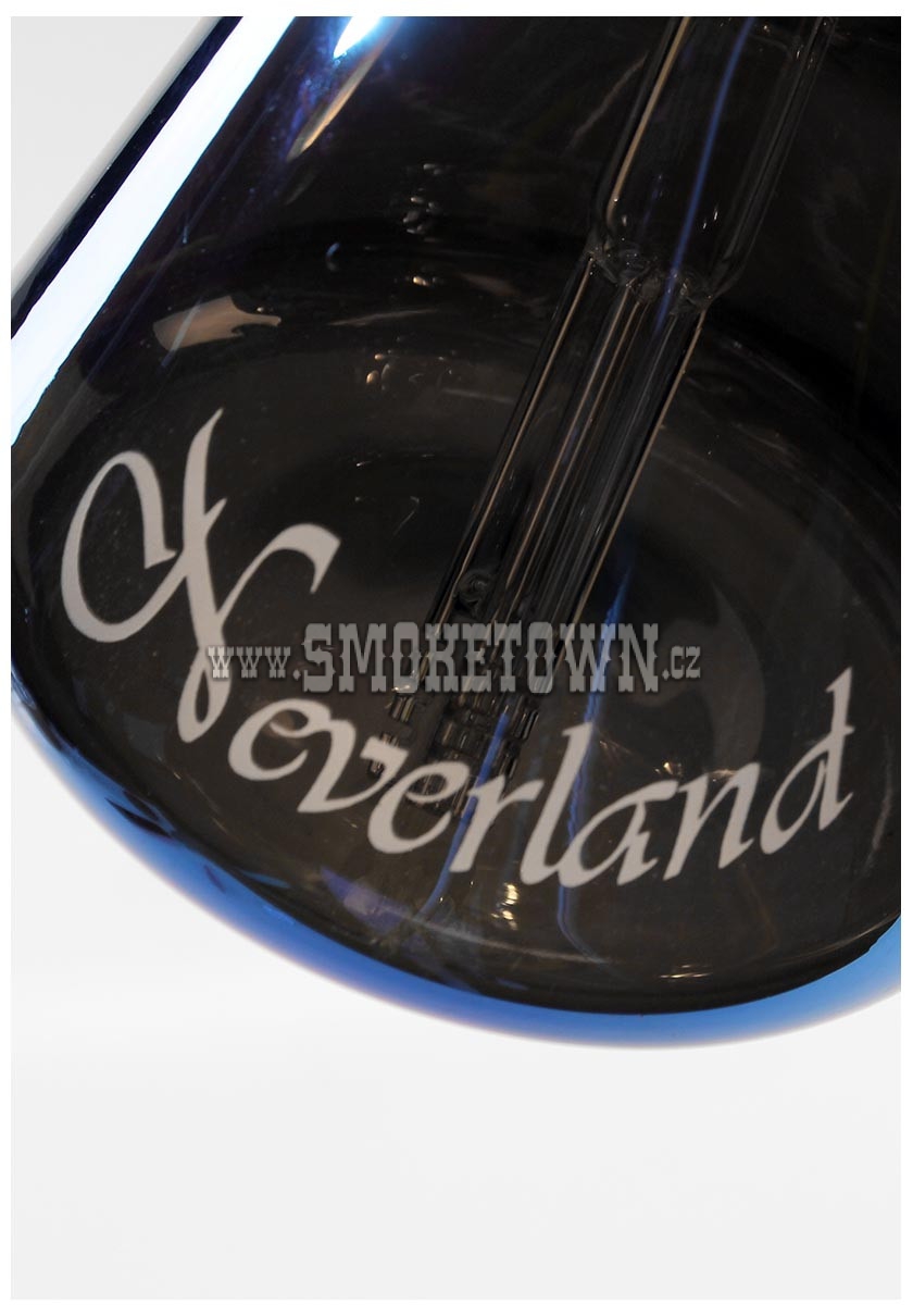 Black Leaf Neverland Glass Bong Metalic Blue Cone 54cm 2