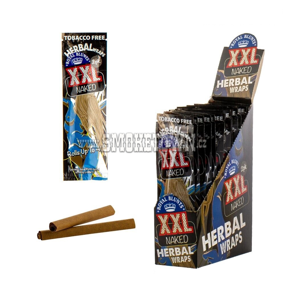 Royal Blunts - XXL Naked Herbal Wraps 2ks