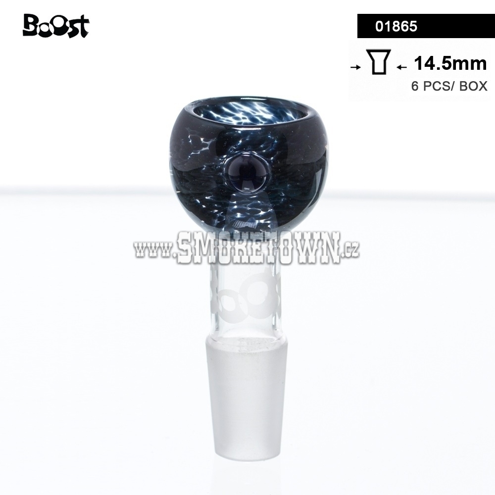 Boost Fumed Glass Bowl Black SG14