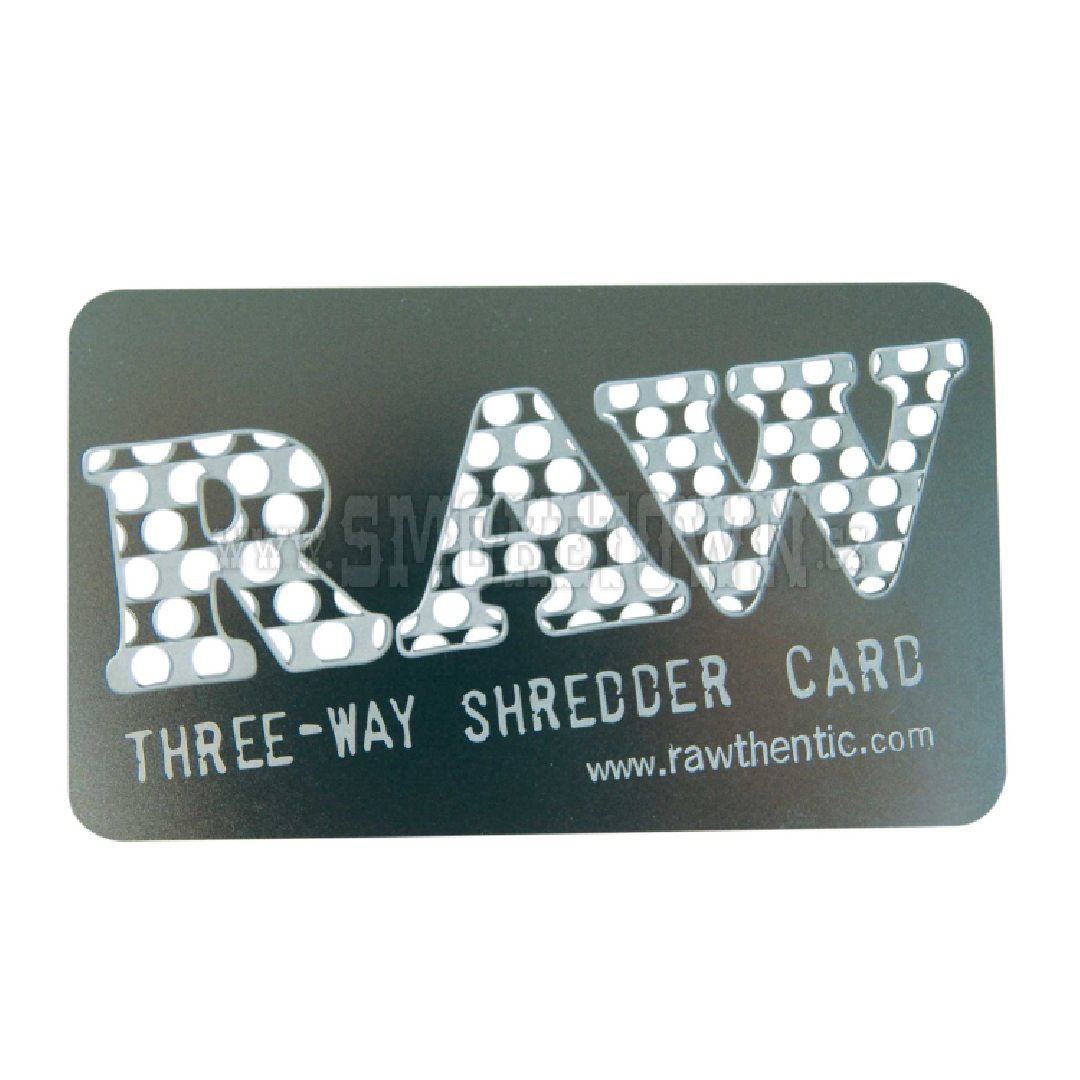 RAW SHREDDER CARD