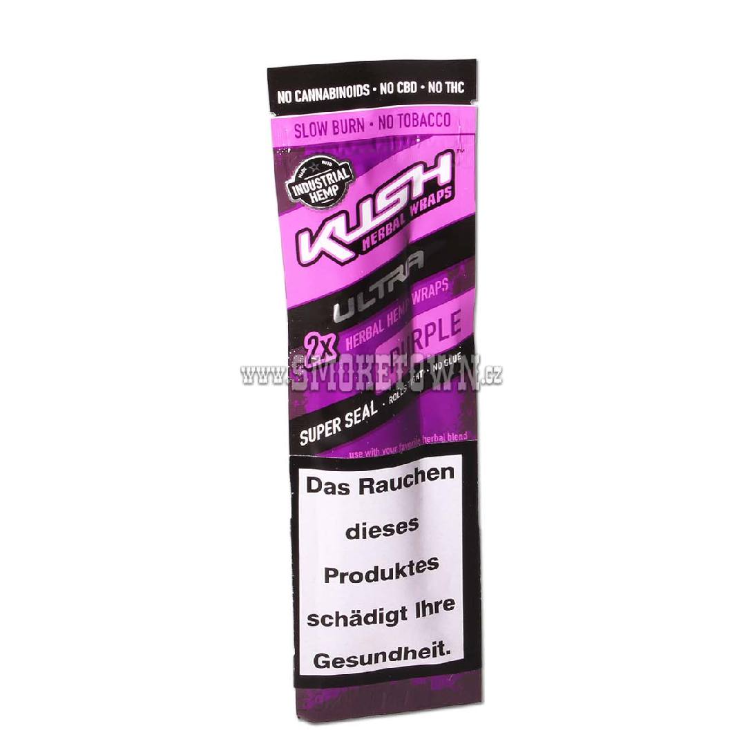 Kush Herbal Hemp Wraps Ultra Purple