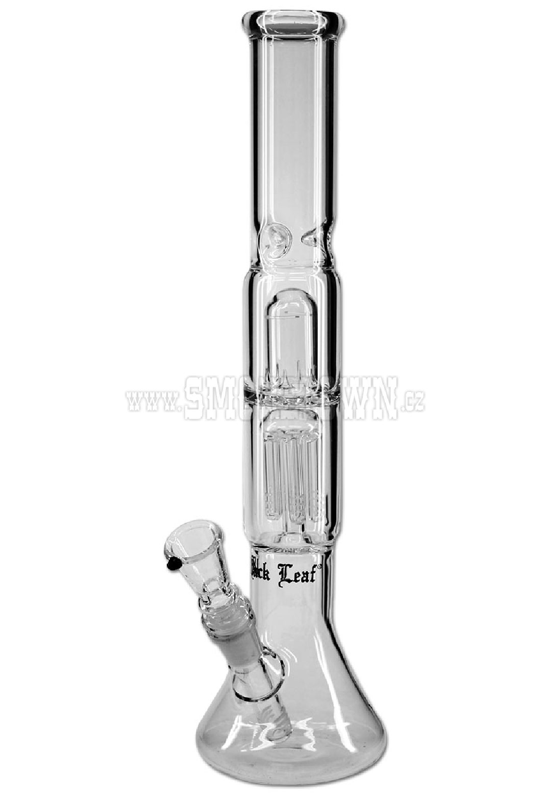 Black Leaf Ice Bong 6-Arm Percolator 38 cm