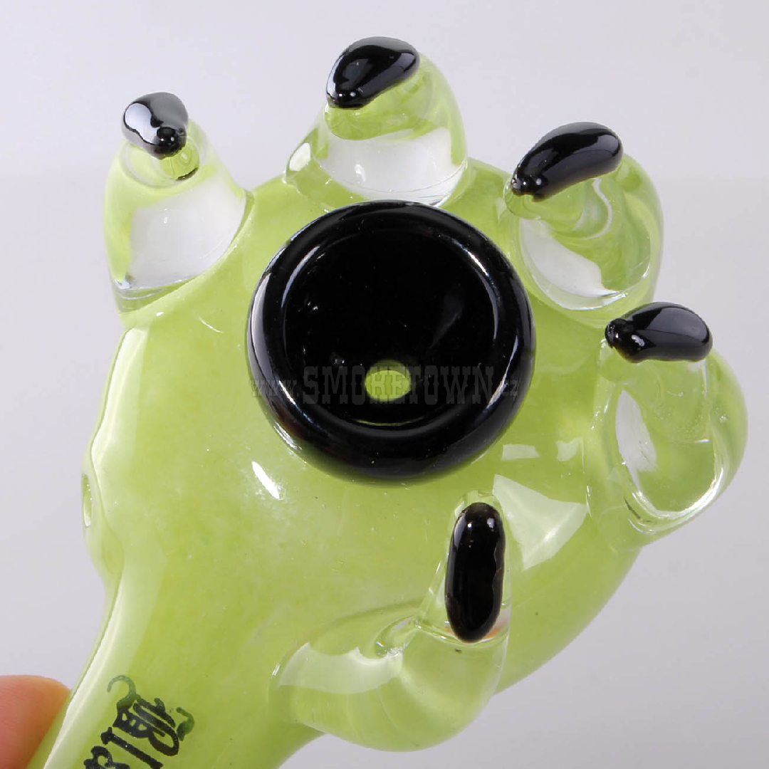 Black Leaf Glass Pure Pipe CLAW 2