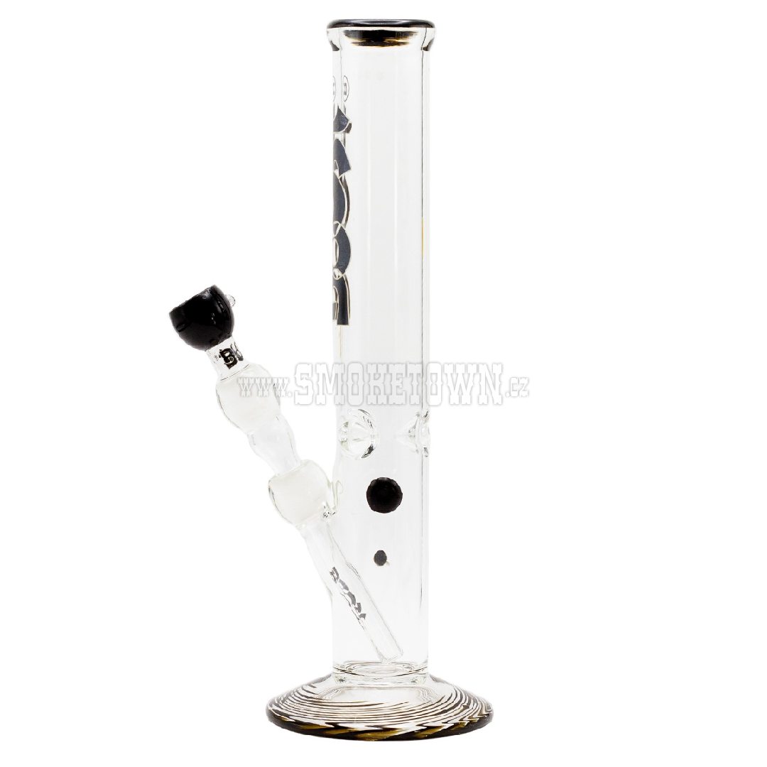 Boost Cane Glass Bong Black 38cm 2