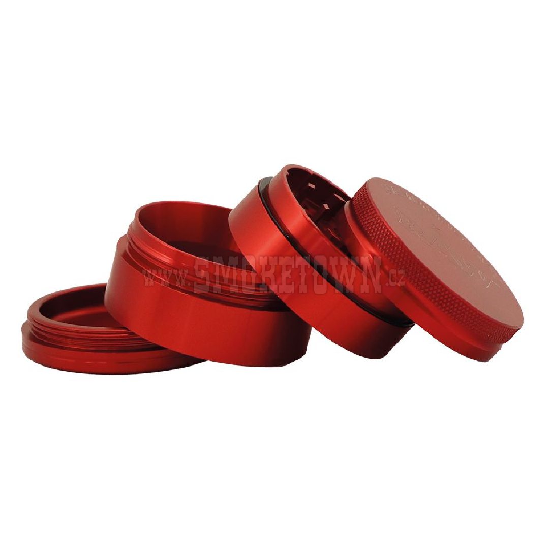 RAW Hammer Craft Grinder Red 4 Parts 2