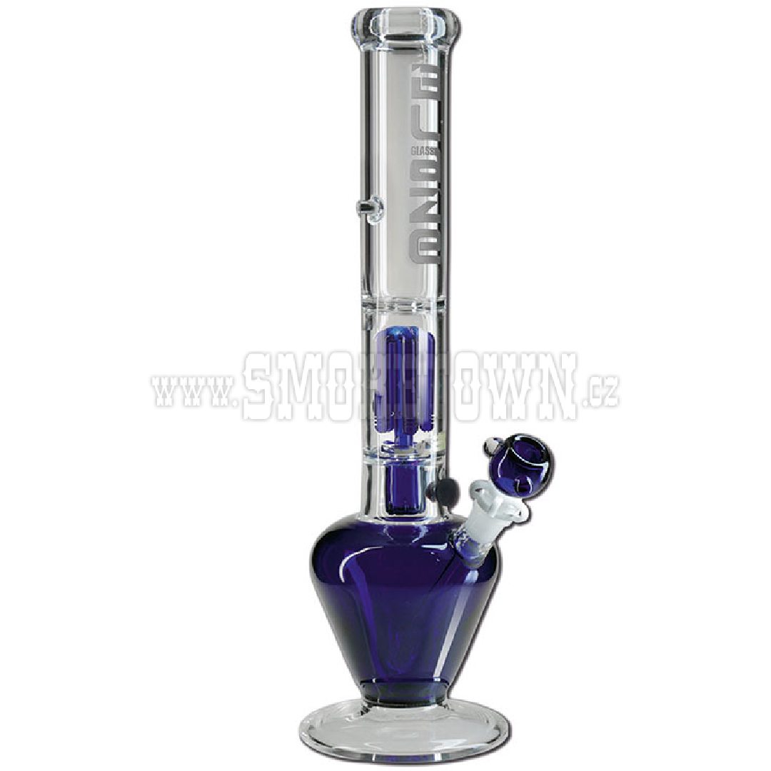 BLAZE Ice Bong 6-Arm Percolator blue with Magnet 45cm