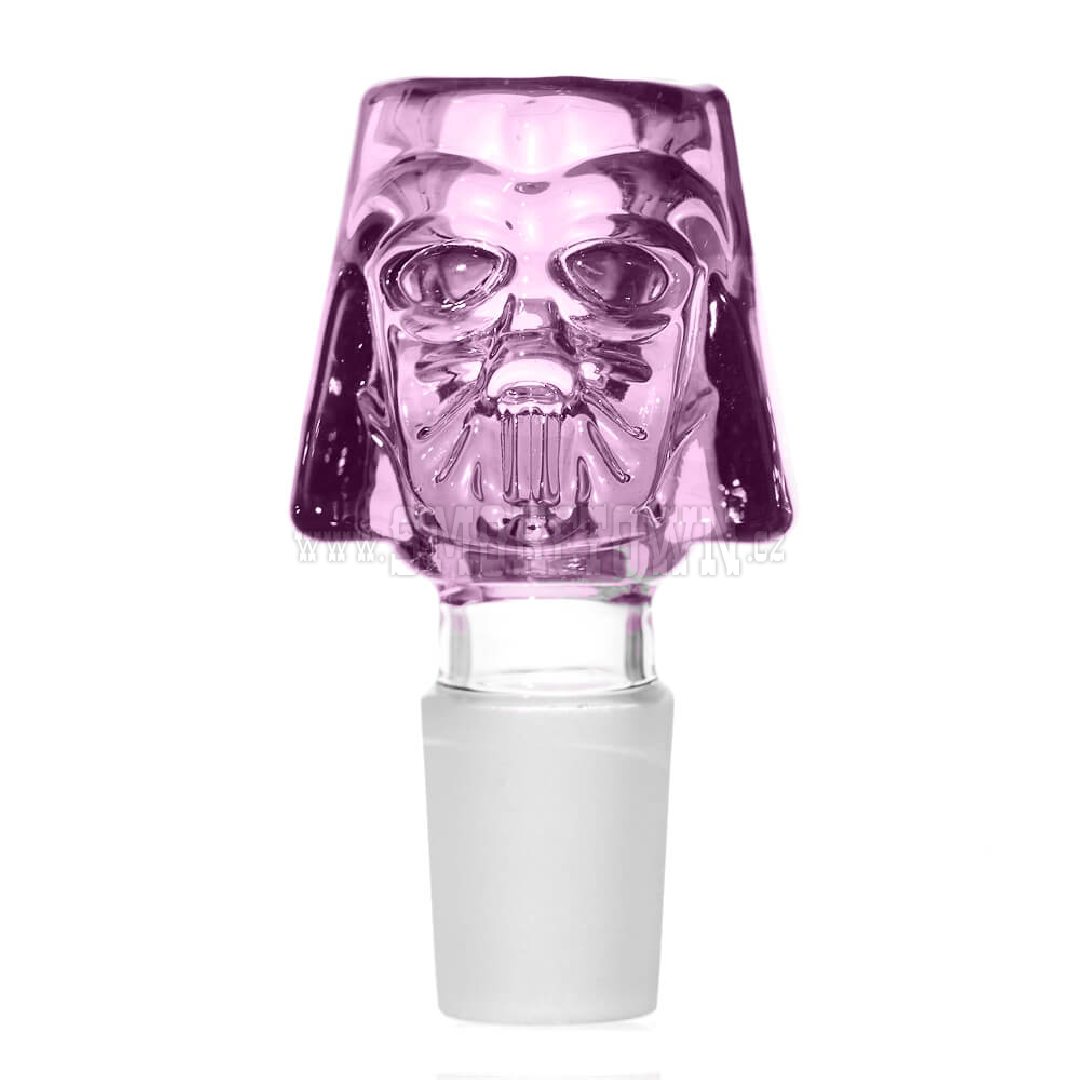 Dark Lord Glass Bowl Pink SG18