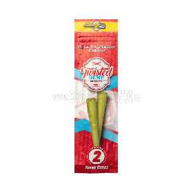 Twisted Hemp Blunt  Cones Blue Raspberry Cherry 2