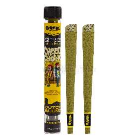 G-Roll CHeech & Chong 2x Terpene Infused Blunt Cones Dutch Blend 2