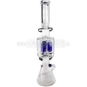 M+M Blaze Combination Bong 3part blue 56cm !