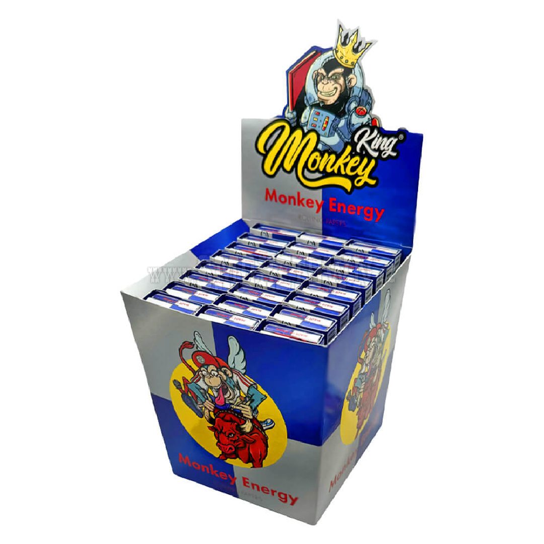 Monkey King Rolling Papers with Filter Tips Energy Drink