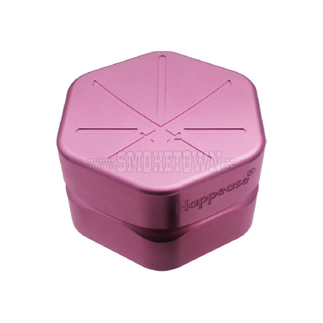 Katana Aluminium Grinder Pink2 Parts – 60mm