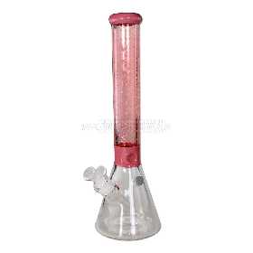 BLAZE Sandblast Beaker Bong Ice Pink 41cm 2