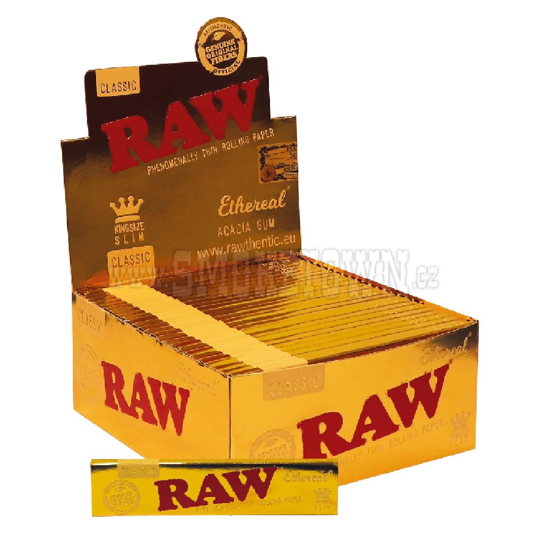 RAW KS Slim Papers Ethereal Slim ´Gold´