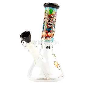 Amsterdam Glass Mushroom Hero Limited Edition Beaker Bong 20cm 2