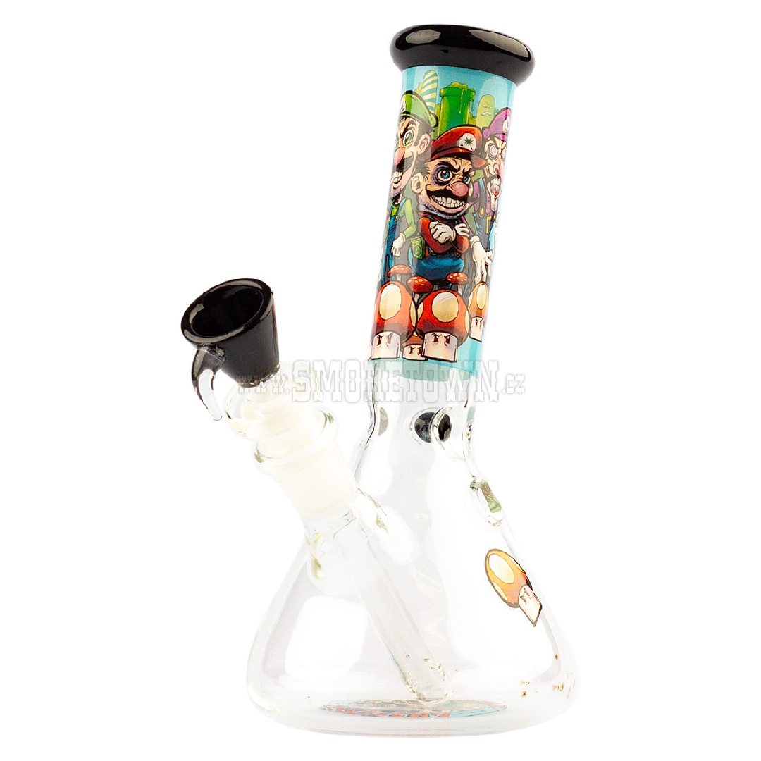 Amsterdam Glass Mushroom Hero Limited Edition Beaker Bong 20cm 2