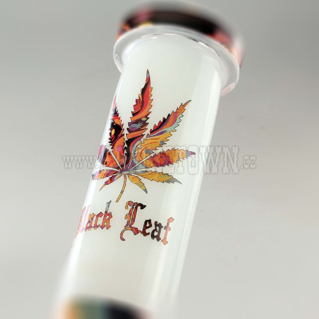 Black Leaf Beakerbong COLOURFUL 35cm 2