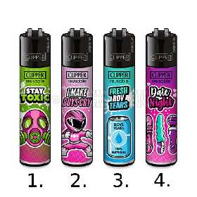 CLIPPER CLASSIC Large Girly Slogan 2