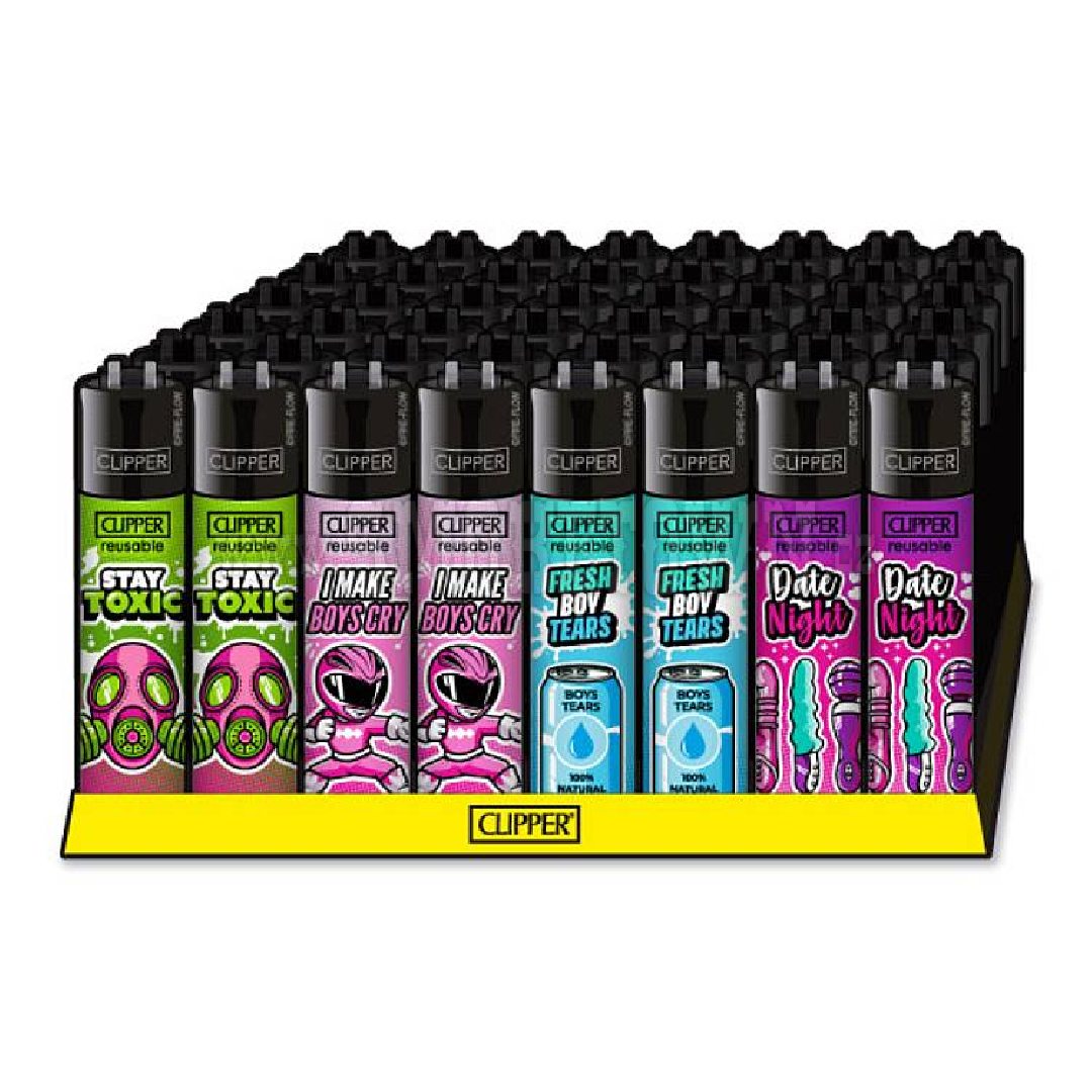 CLIPPER CLASSIC Large Girly Slogan